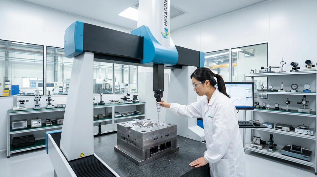 cmm inspection mold manufacturing