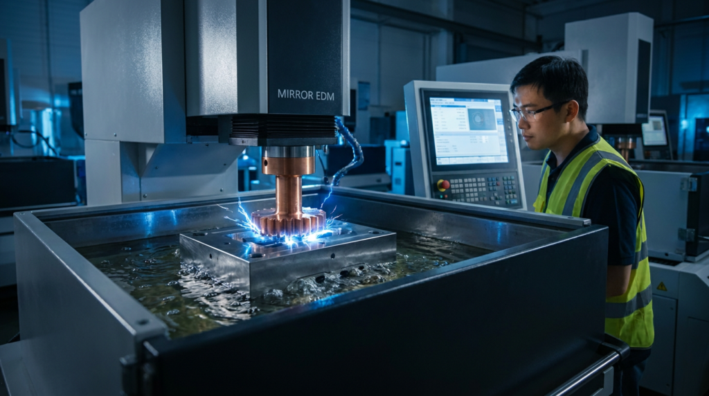 edm machining mold making