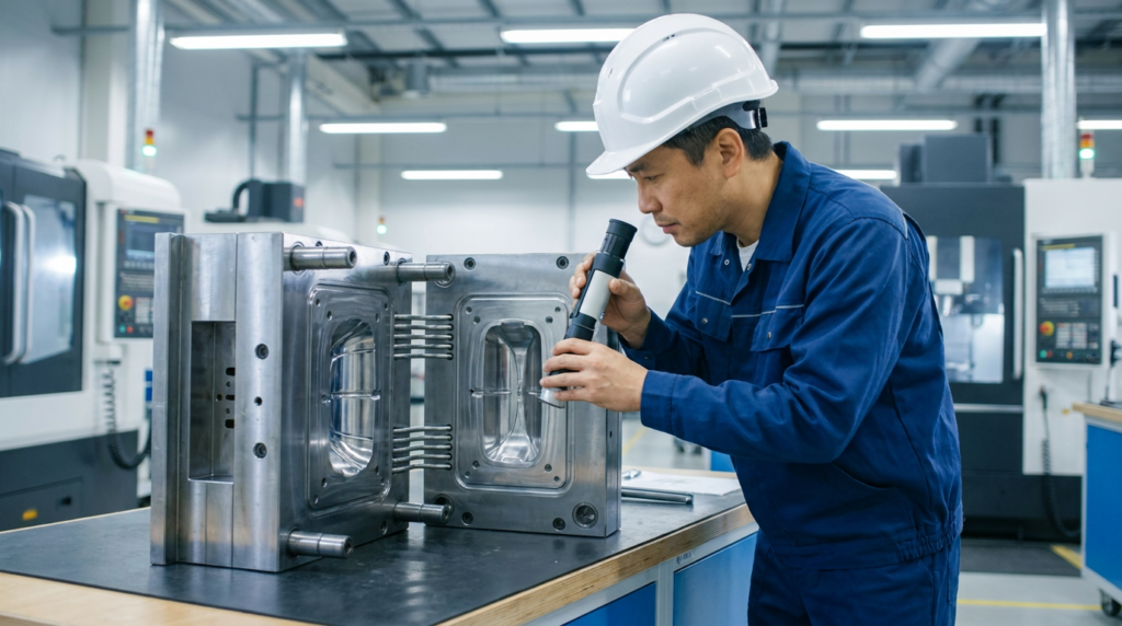 injection mold inspection