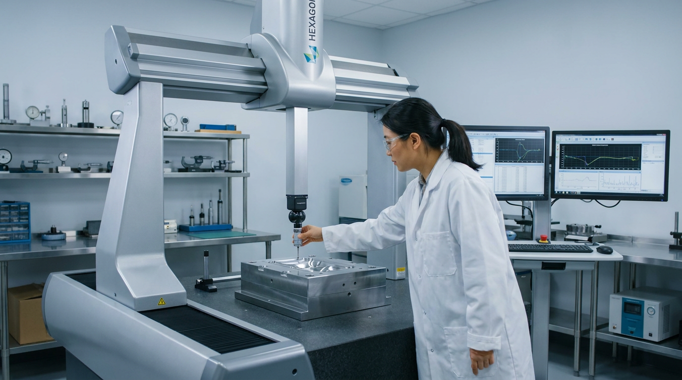 CMM metrology lab quality inspection mold manufacturing