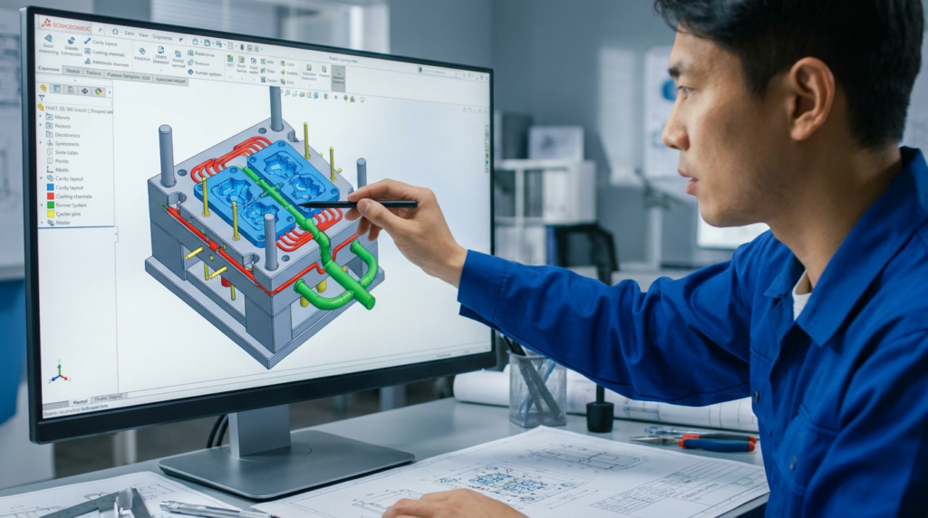 mold design cad engineer