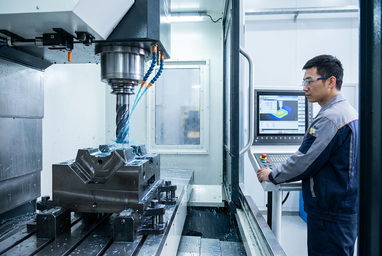 5-axis CNC machining precision components