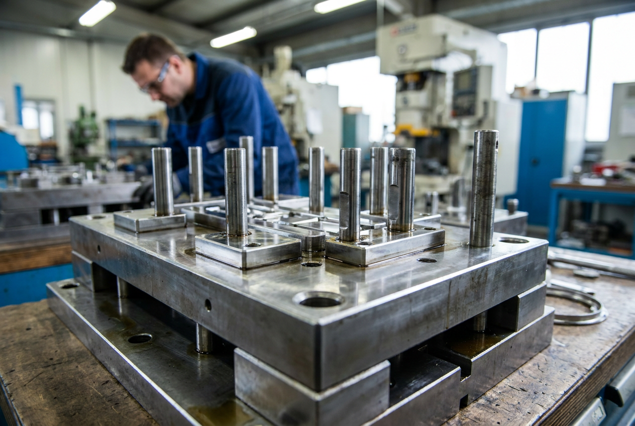 Metal stamping progressive die manufacturing